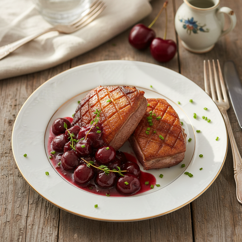 Pan-Seared Duck Breast